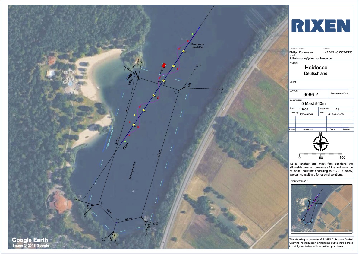 Rixen Lp 6096.2 — Heidesee layout overview